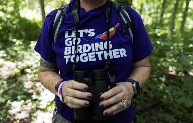 Let’s Go Birding Together Pride Walk